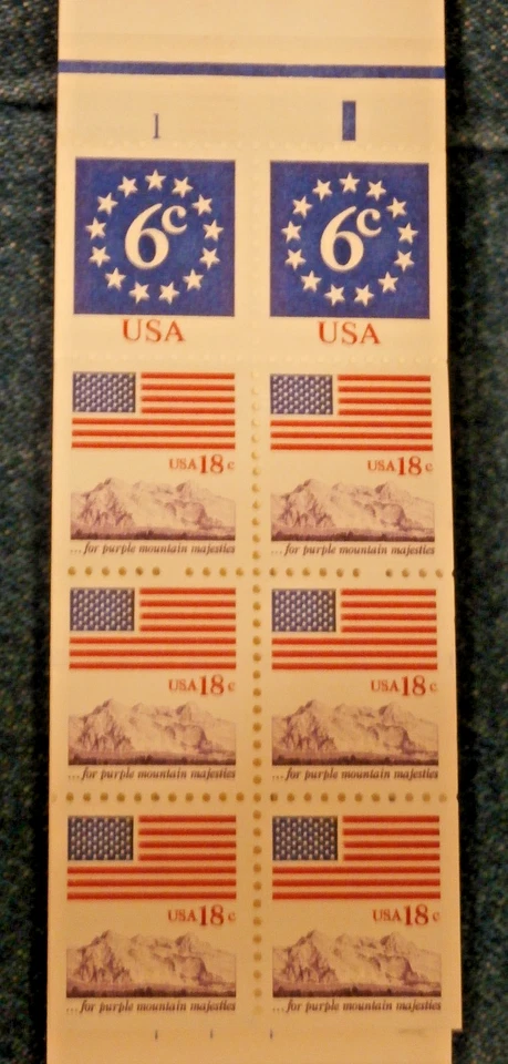 BK-138 BOOKLET 18 AND 6 CENT PANE PO FRESH #43 - Image 4 of 4