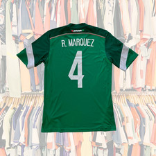 AUTHENTIC Adidas Mexico 2014 Rafa Marquez #4 Home Jersey - Men (S)