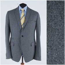 Mens Grey Blazer 46L US Size PME LEGEND Wool Sport Coat Jacket