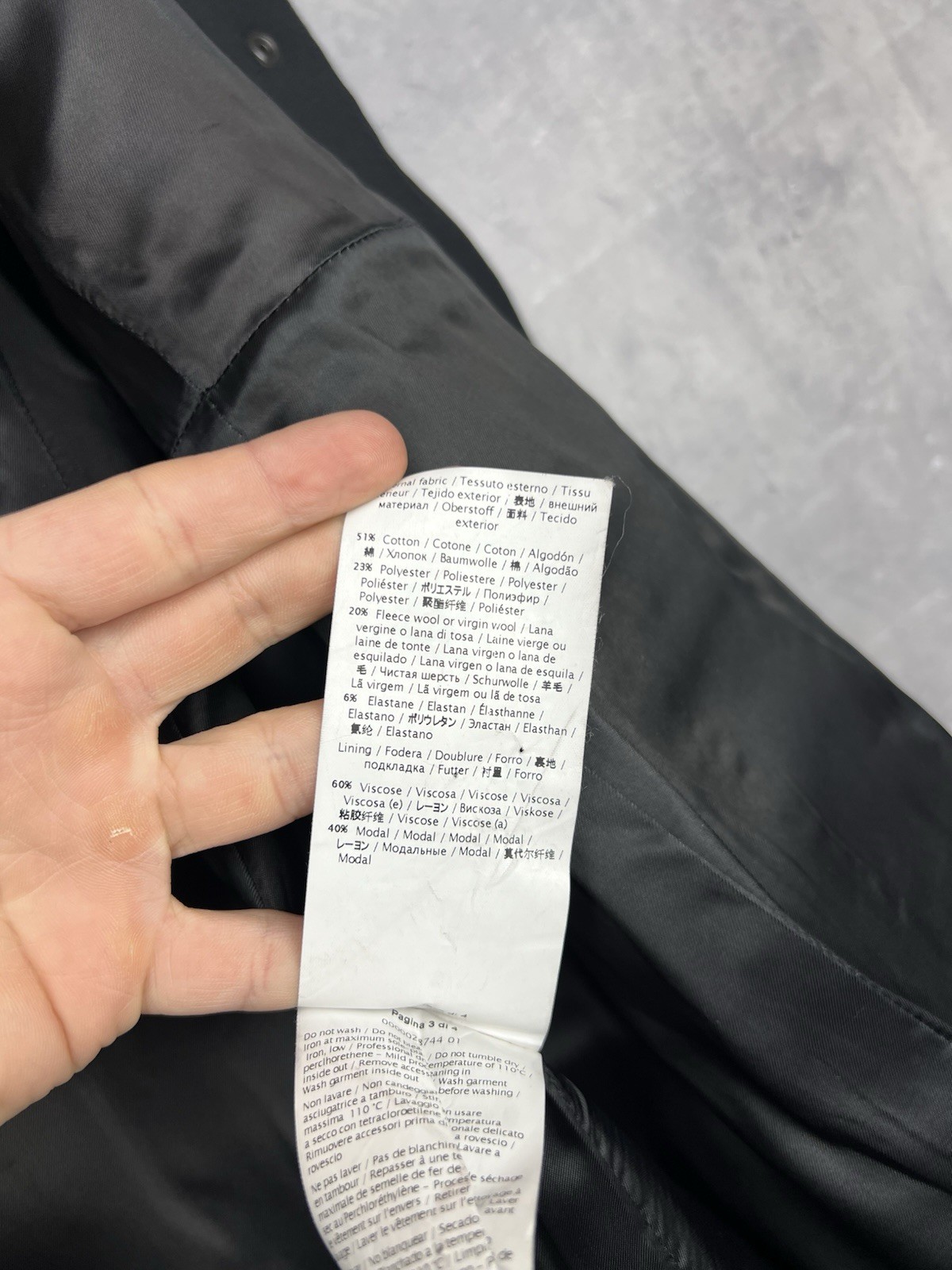 Red Valentino Black Wool Women’s Coat Size 44 thumbnail 9