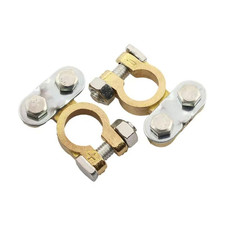 Heavy Duty Battery Terminal Clamps Top Post Connectors for Car Truck RV Marine