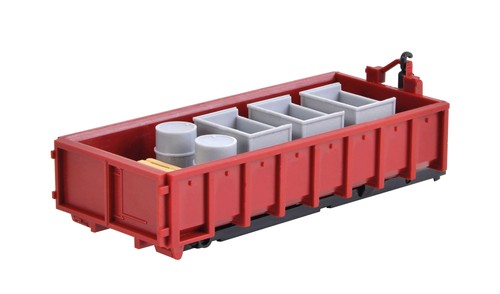 Kibri H0 15709 Estructura de desenrollado de gancho con hueco enrollable y carga | Zustand: Neu