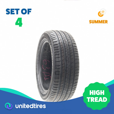 Set of (4) Driven Once 235/55R19 Michelin Latitude Sport 3 AO 101W - 9/32