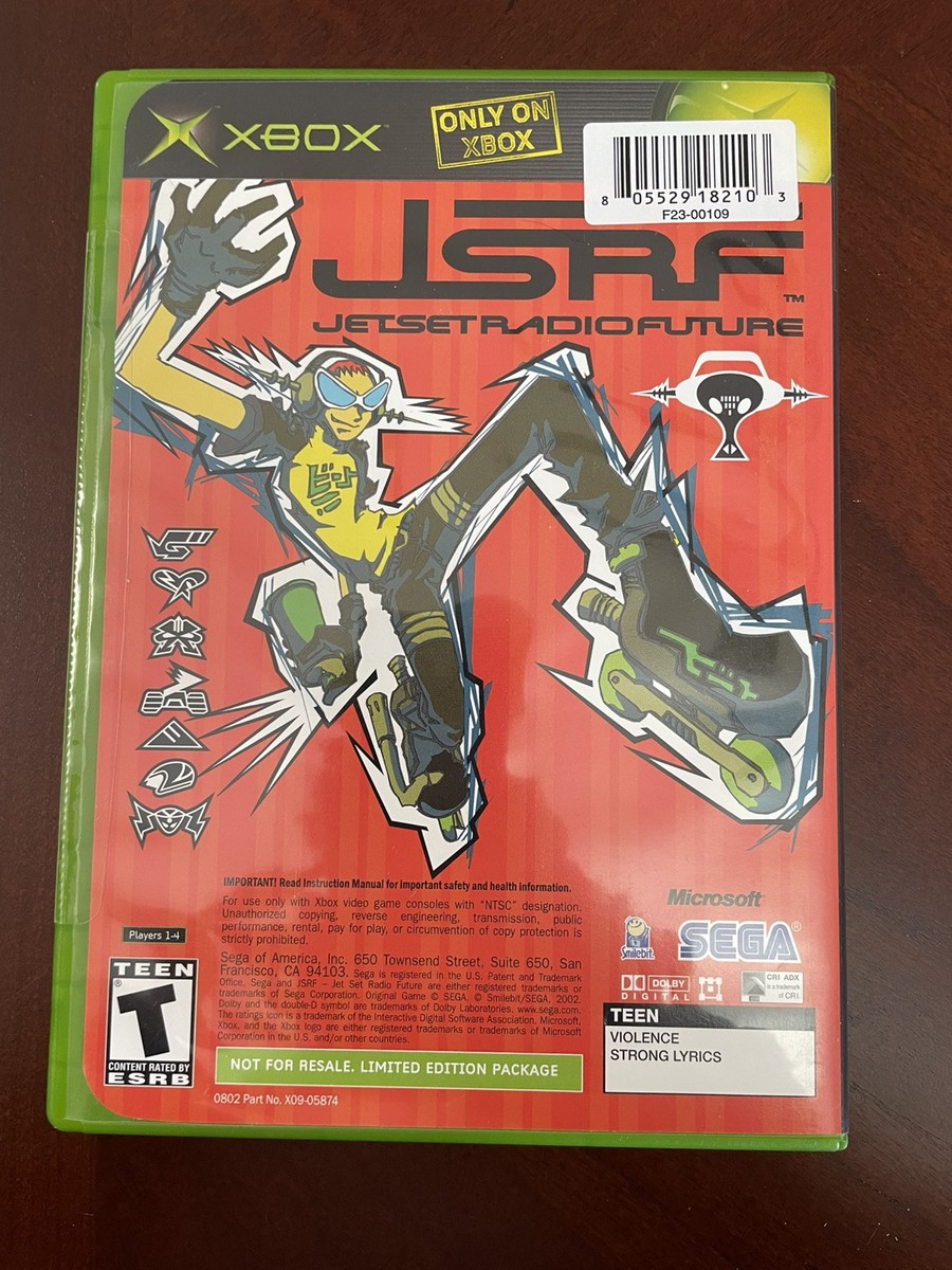 SEGA GT 2002 / Jet Set Radio Future (combo disk) (Microsoft SEGA GT 2002 / Jet Set Radio Future (combo disk) (Microsoft