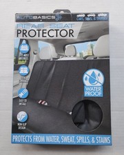 Autobasics Rear Seat Protector - Fits Most Vehicles - Water Proof - Non-slip