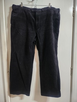 M&S Marks and Spencer Herren Cordhose schwarz Kord W42 L27 aufgegriffen