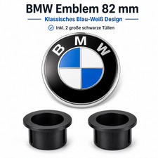 BMW Emblem 82mm Blau Weiss 46/E90/E91/E92/E93, F82, 5er E60/E61/F07/F10/F11, etc