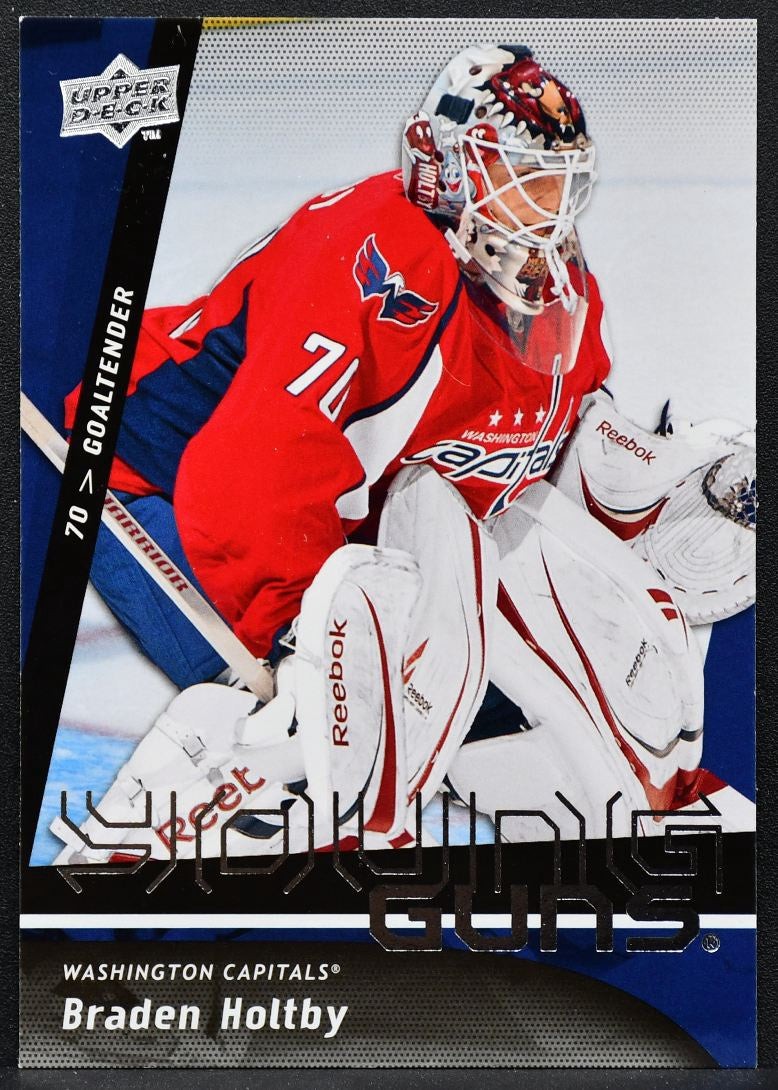 2009-10 Upper Deck Series 2 Young Guns Braden Holtby 499 RC 7862