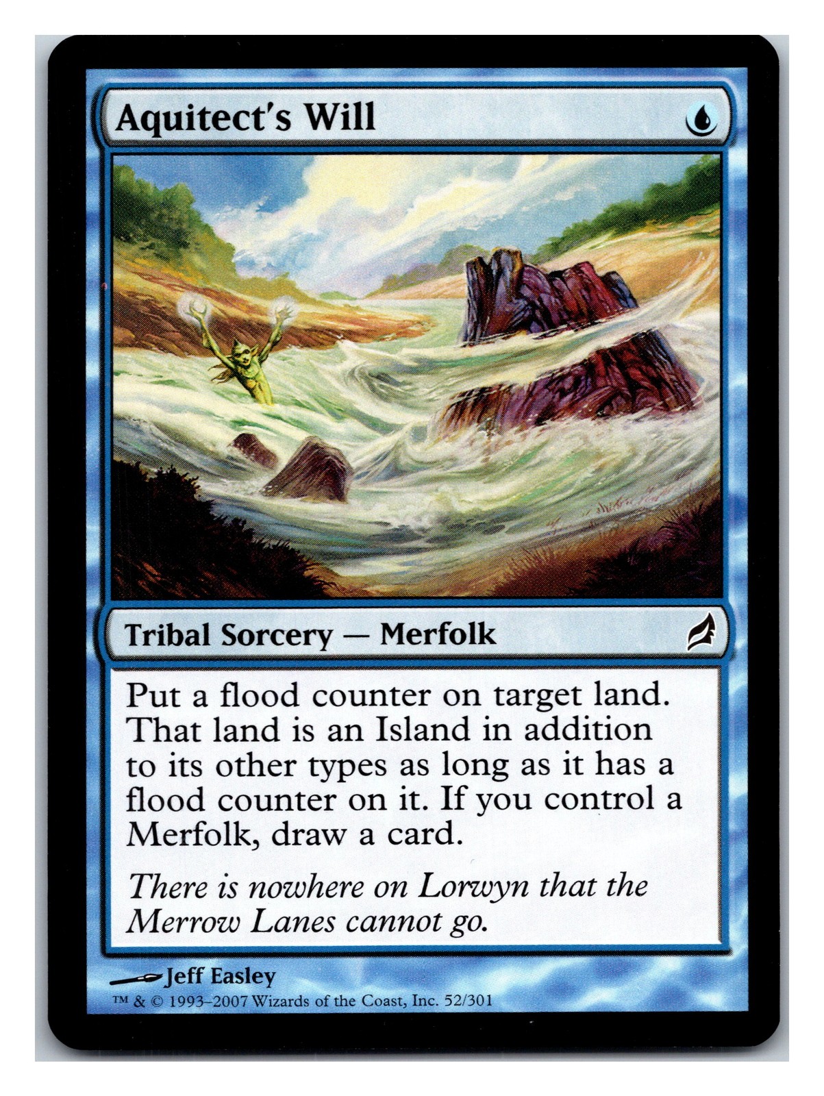 Lorwyn #52 Aquitect's Will