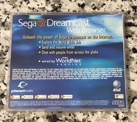 Sega Dreamcast Web Browser (Sega Dreamcast) Complete - Free Shipping