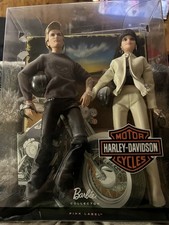 2009 Harley-Davidson Ken Barbie Pink Label Collector Dolls NEW In Box 