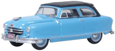 Oxford 87NR50001 1950 Nash Rambler Custom Landau Convertible - Top Down