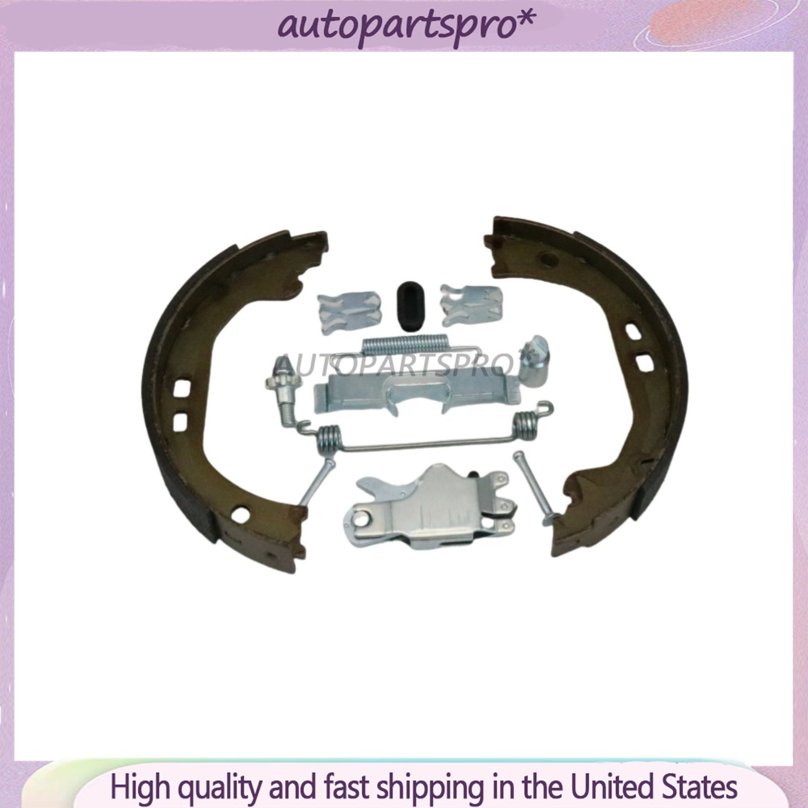 Fits Maserati Ghibli Quattroporte Parking Brake Shoes & Accessory Fastener US.