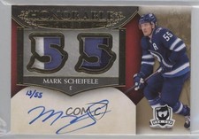 2018-19 Upper Deck The Cup Honorable Numbers /55 Mark Scheifele #HN-MS Auto ku3