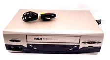 RCA VR546 VCR 4-Head VHS Player AccuSearch HQ Tested Working No Remote
