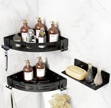 Shower Caddy Corner Shelves for Inside Shower No Drilling, Stainless Steel Or...