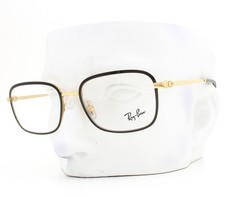 Ray-Ban Eyeglasses RB 6495 2991 Glasses Shiny Black on Gold 54mm with Case