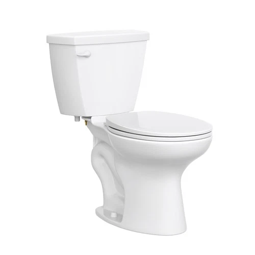 PROFLO PFCT300HE Complete 1.28 GPF Two Piece Round Toilet - White - Picture 2 of 3