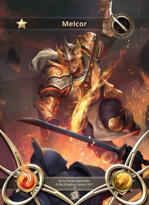 Stonebound Saga Brettspiel Promo Karten Erweiterung MELCOR Karte