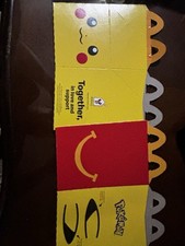 Pokemon Pikachu McDonald's Happy Meal Box Two Pack