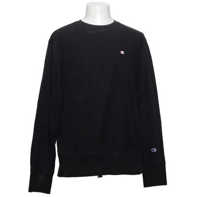 Champion, Sweatshirt, Größe: XL, REVERSE WEAVE WARM UP, Schwarz, Einfarbig #7by