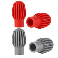 4 Pcs Silent Drum Heads Drumstick Practice Tips Mute Accessories