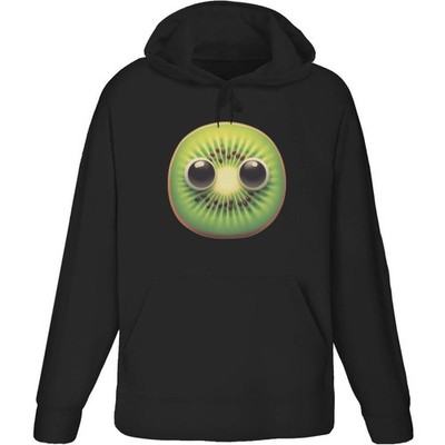 Hoodie / Kapuzenpullover ''Funny Face Kiwi Fruit Slice'' für Erwachsene (HO059177)