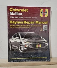 Haynes Repair Manual for Chevrolet Malibu 2020 thru 2024 (Gasoline Models)