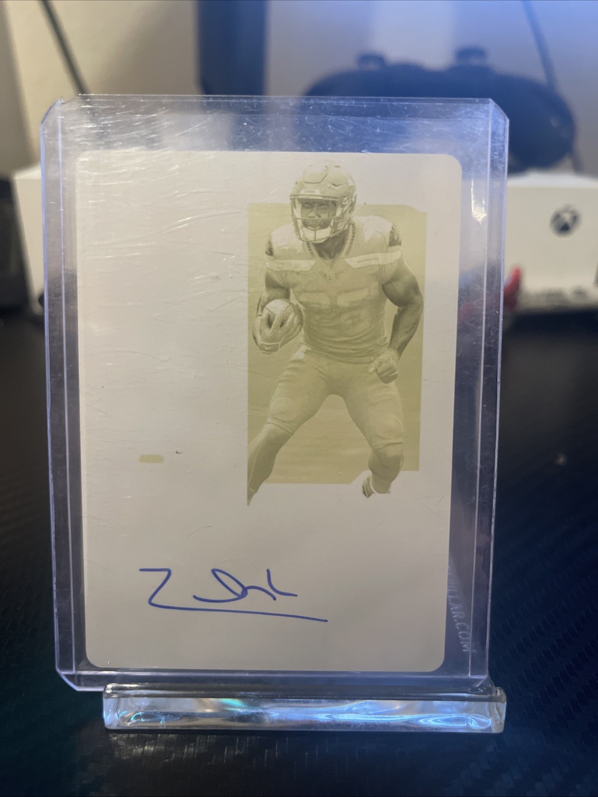 Zach Charbonnet 101 Printing Plate Rookie Auto