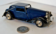 Tri-Ang Minic Vauxhall Cabriolet No Key runs well