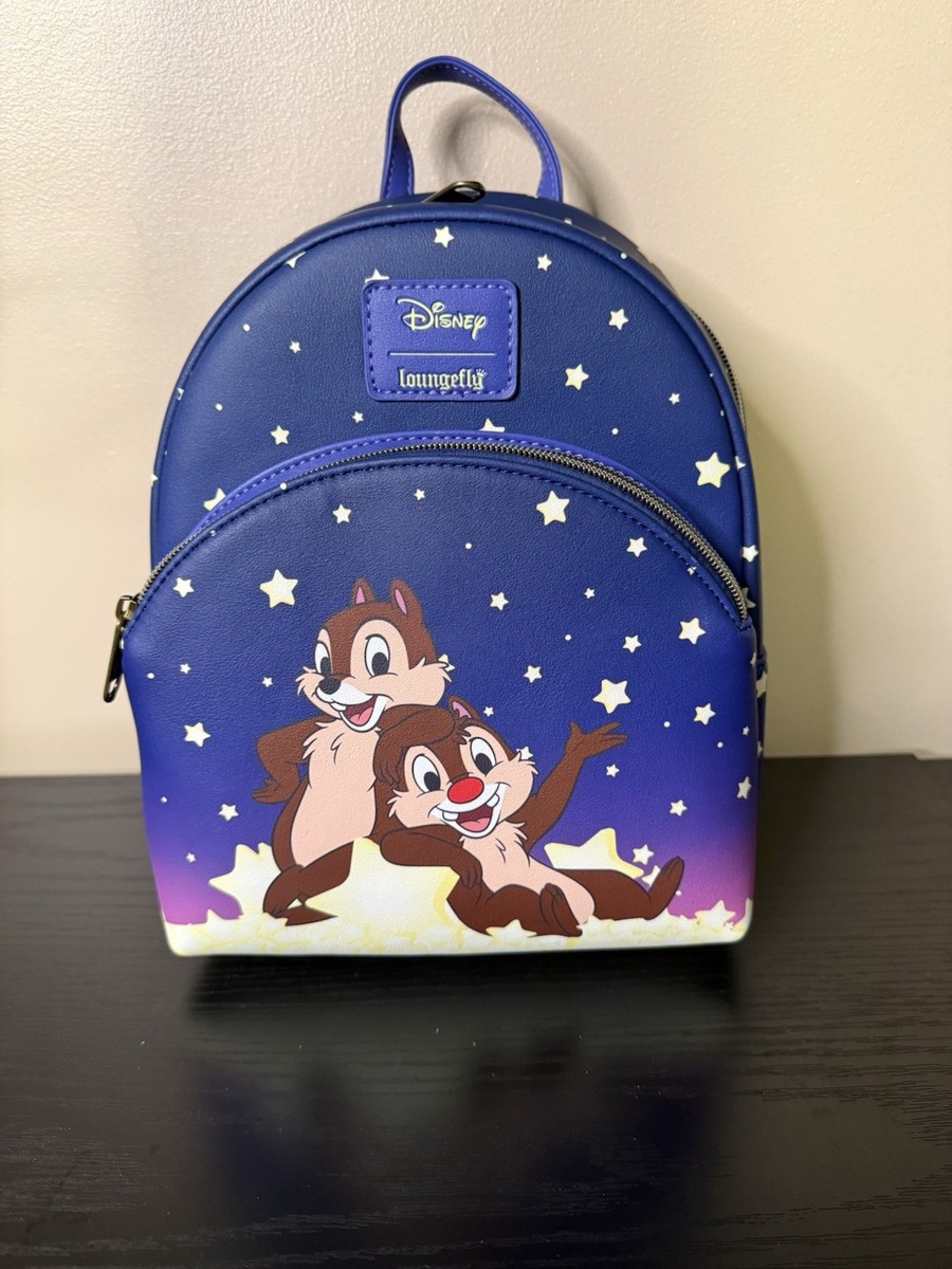 Loungefly Disney Chip & Dale Quilted Mini Backpack Chip  main image 4