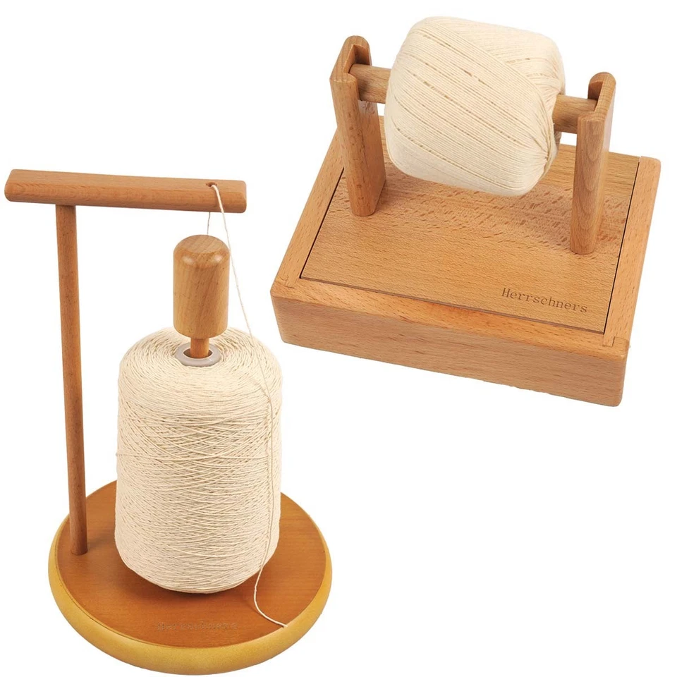 Herrschners® Hardwood Ball Holder & Cone Holder