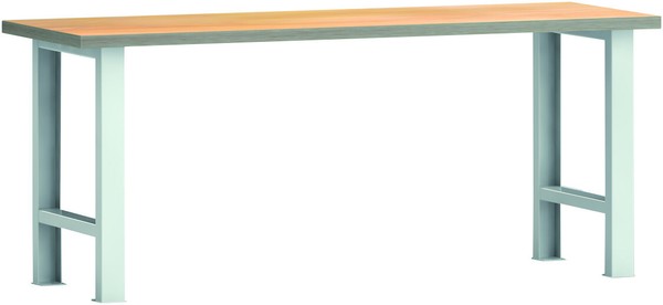 Werktisch Arbeitstisch Werkbank Multiplexplatte 40Mm LäNge 200Cm Made In Germany-image