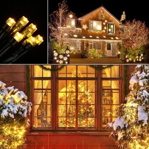 Solar Fairy String Lights 100/200/500 LED Garden Outdoor Christmas Party Decor - Picture 9 of 41