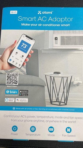 atomi smart AC Controller - WiFi-Compatible with Alexa, Google Assistant, iOS, - 第 1/5 張圖片