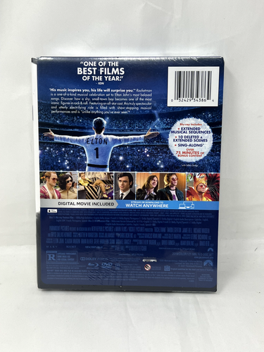 Rocketman Steelbook (Blu-ray + DVD + Digital) - NEW - Picture 2 of 2