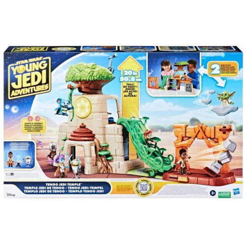 Juego de luces y sonido Star Wars Young Jedi Adventures Tenoo Jedi Temple 20 pulgadas - Imagen 2 de 5