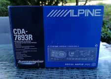 Alpine CDA-7893R MP3 Autoradio 4x60W mit CD Wechsler Steuerung inkl. FB und OVP