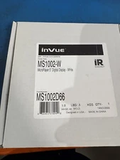 InVue MS1002D66 Security MICROPLAYER 5'' DIGITAL DISPLAY-WHITE