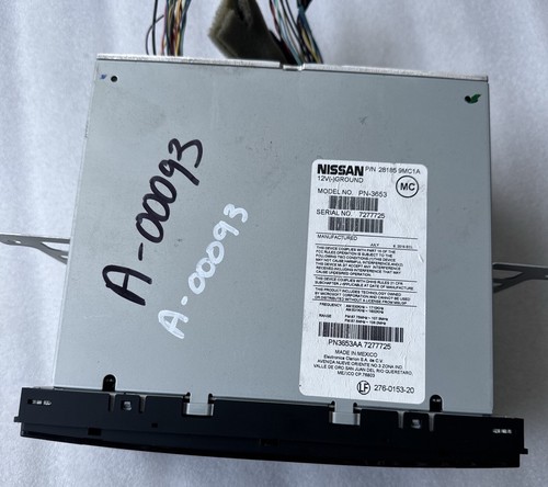 2014 - 2017 Nissan Sentra Versa OEM Single CD AM FM USB Radio 28185 9MC1A - Foto 3 di 9