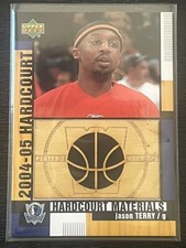 2004-05 Upper Deck Hardcourt Materials Basketball #HCM-JT Jason Terry NBA HOF