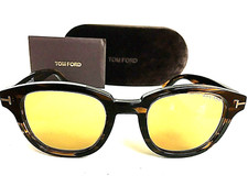 New Tom Ford TF538 50E Garett 49mm Havana Men  s Sunglasses Italy