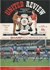 MANCHESTER UNITED MAN UTD v CHELSEA LEAGU…