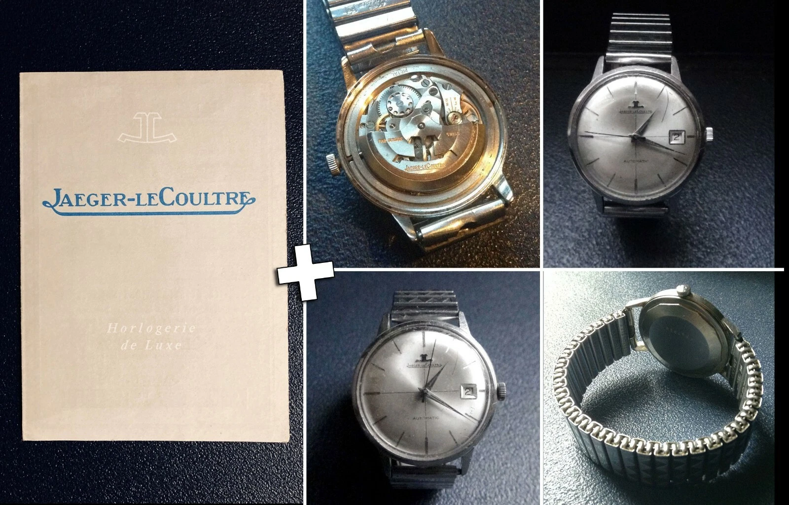 Jaeger LeCoultre — Jaeger LeCoultre - Numbered Watch / Model E393 + Certificate of Authenticity
