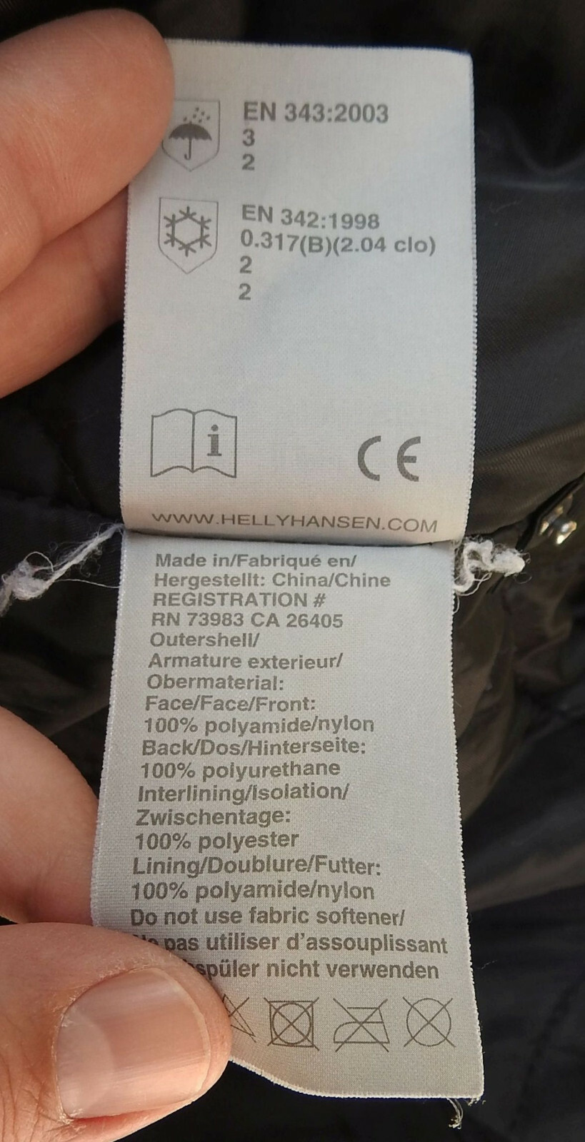 HELLY HANSEN HellyTech Work Jacket EN342 EN343 Wi… - image 10