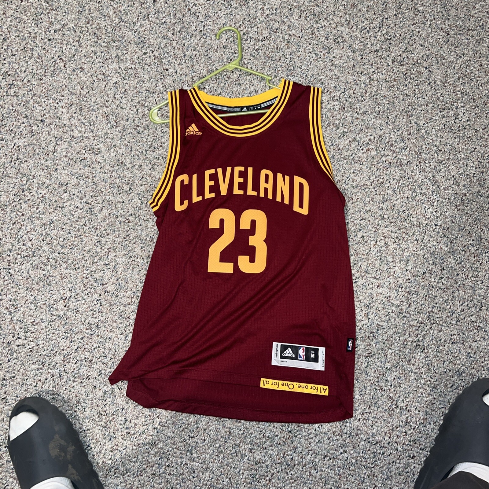 Authentic LeBron James #23 CLEVELAND CAVALIERS 2014-15 NBA Basketbal Jersey CAVS