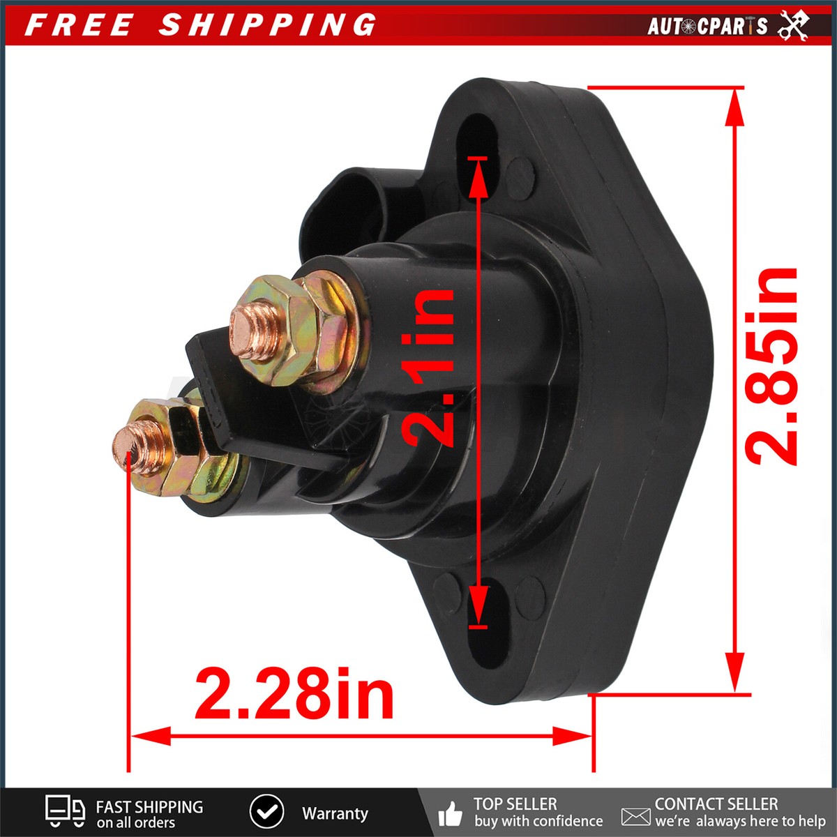 Démarreur Relais Solénoïde Pour Arctic Cat ATV 450 500 550