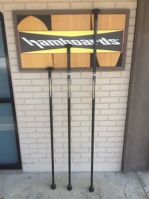 HAMBOARDS STREET SWEEPER PRO 5'8'' SUP LAND PADDLE Great w/ Hamboard skateboard 