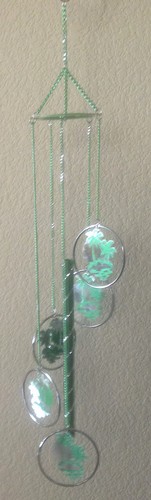  CARILLÓN DE VIENTO 5 ANILLOS ALUMINIO CON UN SOLO TUBO - VARIOS DISEÑOS - NUEVO EN CAJA - Imagen 7 de 28