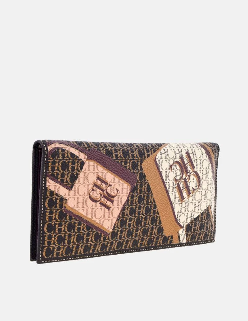 Cartera Carolina Herrera Mujer Traveller El Dorado Candados eBay